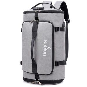 Noblag Luxury Travel Duffel Bag Backpack Shoe Comp